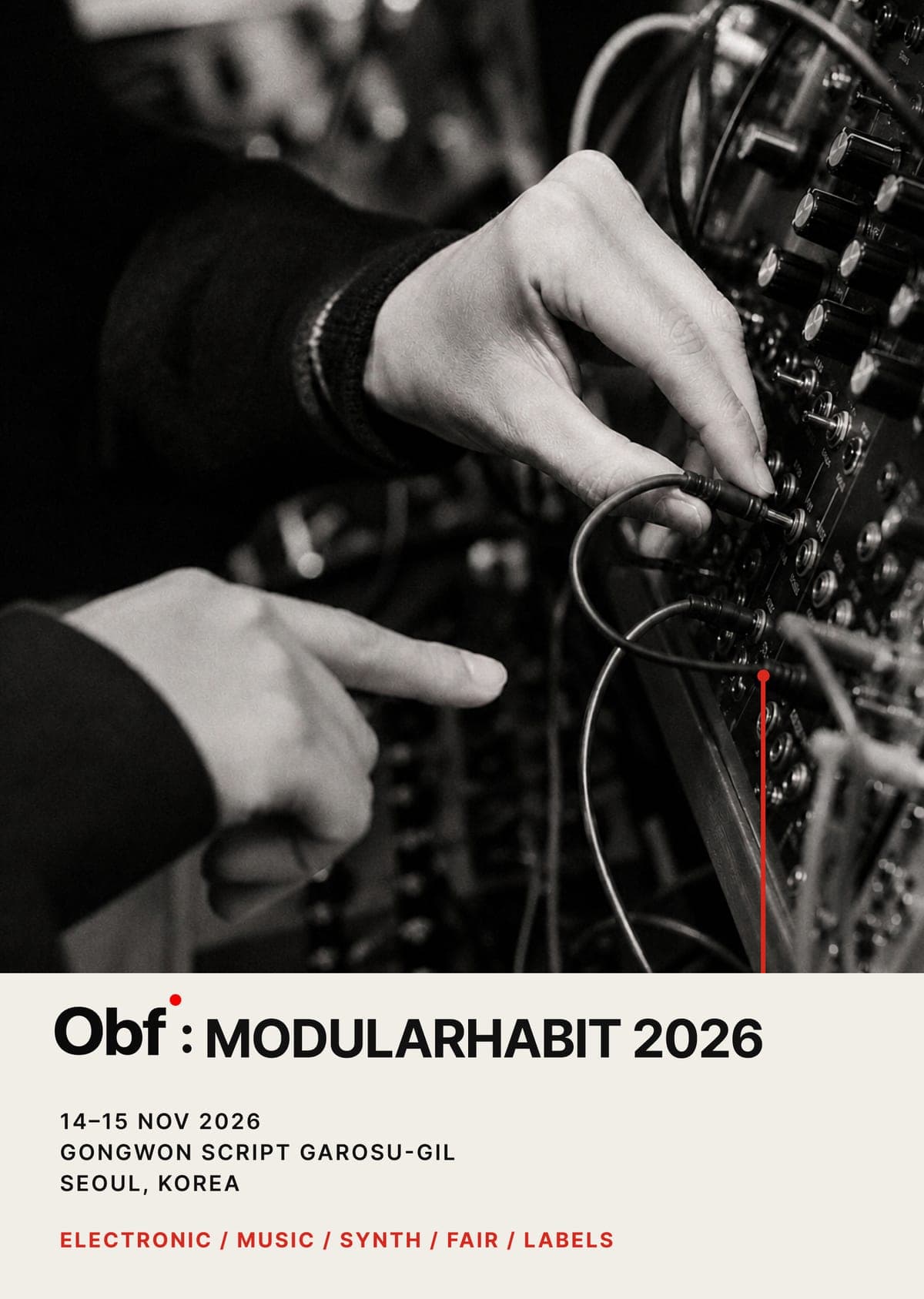 ポスター A · MODULARHABIT 2026